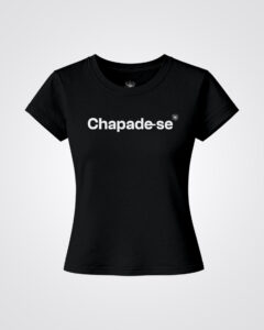 Camiseta Chapade se Preta Feminina